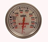 Weber Thermometer / Doppelzweckthermometer Griller bis 2009 und Ersatz für Silver Modelle vor 2005