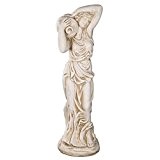 Wetterfeste Große schwere (7 kg) Statue antike Wassertägerin cm 82 hoch SYL-A 14002 Gartenfigur, Dekofigur, Statue, Mythologie, Figur, Büsten, Dekorationsfigur ...