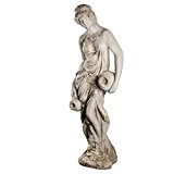 Wetterfeste Riesige XXL schwere (18 kg) Statue antike Wassertägerin 118 cm hoch SYL-A 14017 Gartenfigur, Dekofigur, Statue, Mythologie, Figur, Büsten, ...