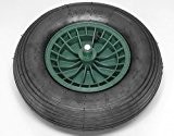 Wheelbarrow Wheel complete with protective rim, pneumatic tire, Brema 980 by Brema
