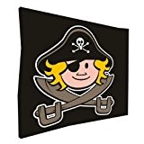 WICKEY Flagge Pirat 55x45cm