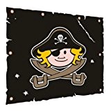 WICKEY Flagge / Segel Pirat 105x96cm