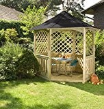 Winchester Gartenlaube mit Schindeldach (mittelgroß) Gartenhaus aus Holz günstig kaufen.