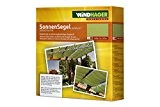 Windhager 10869 Sonnensegel-Seilspanntechnik-Set 270 x 140 cm, apfelgrün