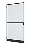 Windhager Insektenschutz Expert Spannrahmen-Tür, 100 x 210cm, grau
