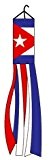 WINDSACK KUBA 150cm - KUBANISCHE WINDFAHNE 150 cm - Windsock flagge AZ FLAG Top Qualität