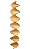 Windspiel Spirale aus Holz, Grösse:ca. 80 cm