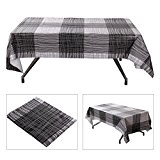 Wipe Clean PVC Vinyl Tablecloth Dining Kitchen Table Cover Protector 140x240cm Model SH5