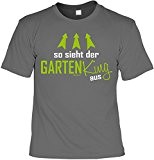 Witziges Sprüche T-Shirt Gärtner : So sieht der Garten King aus -- Arbeitskleidung Gärtner / Garten Zubehör Gr: XXL