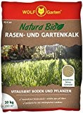 WOLF-Garten Saatgut, Natura Bio-Rasen und Gartenkalk RG-K 200 für 200 m², weiß, 40 x 30 x 6 cm, 3836172