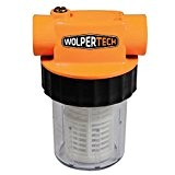 Wolpertec Filter mit Einsatz 1 Zoll IG Anschluss WT4046 Pumpenfilter Wasserfilter Filter für Hauswasserwerke