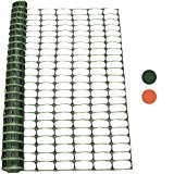 Woodside - Kunststoff-Hühnerzaun - Maschengewebe - Grün - 1 x 50 m (H x L)