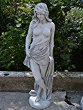 Wunderschöne erotische Frauen Figur Statue aus Steinguss, frostfest