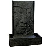 Wuona Objects Großer Buddha Brunnen 137 cm Stein Balinesisches Wasserspiel