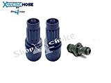 X2 Black Female Repair Connectors/ Joiner Replacement Parts For, Xhose, Expanding Hose, Stretch Hose, From Shop4Choice Brand by Shop4Choice