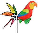 XL Windrad / Windspiel - " Vogel Papagei - Ara " - mit Spieß 144 cm - auch als Windrichtungsanzeiger ...