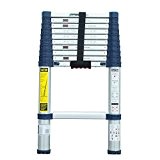 Xtend+Climb Plus Series 3.2m Telescopic Ladder (760P) | Extends to over 8.5ft | Stores in a Cupboard or Car Boot ...