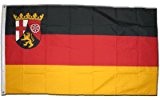 XXL Flagge Fahne Deutschland Rheinland-Pfalz 150 x 250 cm