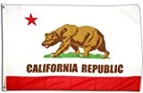 XXL Flagge Fahne USA Kalifornien 150 x 250 cm