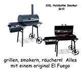 XXL Smoker Grill 122 x 133 x 66 cm