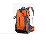 YAAGLE Wasserdicht Bergsteigen Taschen 50 L outdoor Rucksack Gepäck vielfältige Farben Trekkingrucksack Reisetasche-orange