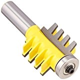 Yonico 15131 Reversible Finger Joint Glue Joint Router Bit 1/2-Inch Shank by Yonico