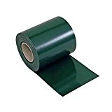 Zaunblende grün aus Polyvinylchlorid (PVC) Maße: 19cm x 35 m