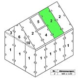 Zelsius - 6 mm Hohlkammerstegplatte "#2" (113 x 60,5 x 0,6 cm) für Gewächshaus, Garten Treibhaus, Polycarbonat Ersatzplatten