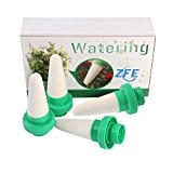 ZFE Most Easy-Use Vacation Plant Waterer,Bewässerung Spike, Set of 4 Ceramic Watering Stakes, Perfect for Vacation Plant Watering and Drip ...