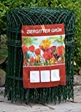 Ziergitter Gartengitter Gartenzaun Maschendrahtzaun 40 cm hoch 25 m lang Grundpreis pro Meter 1,32 EUR