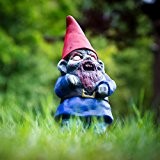 Zombie Gartenzwerg Gnome Garten Figur Zwerg
