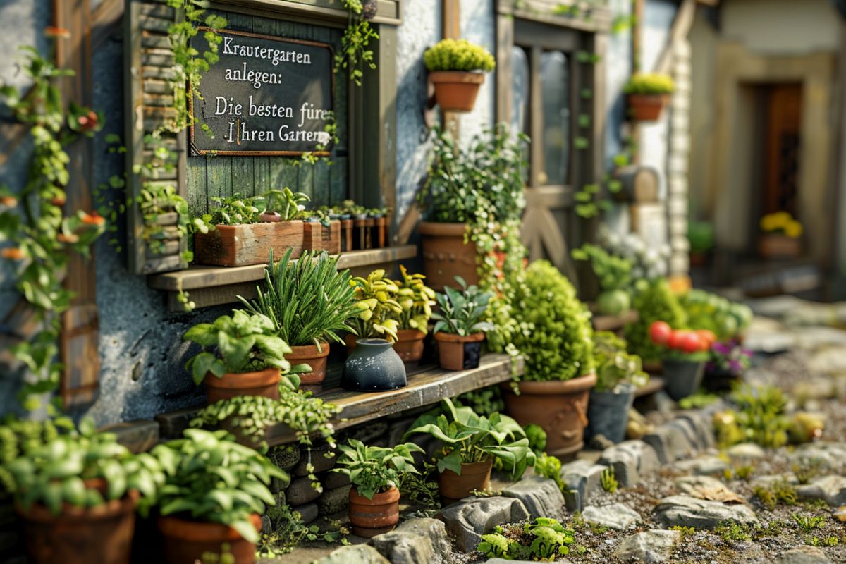 Kräutergarten anlegen: Die besten Kräuter für Ihren Garten